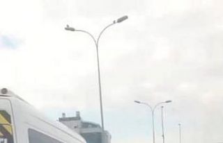 Maltepe’de yol verme kavgasında tekmeler yumruklar...