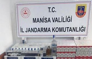 Manisa’da kaçak sigara operasyonu; 2 bin paket...