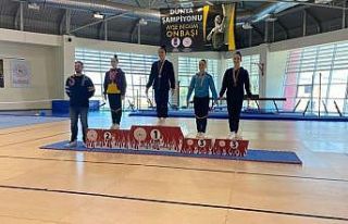 Manisa’da ‘Okul Sporları Aerobik Cimnastik İl...