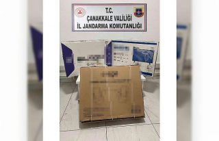 Marketten televizyon çalan hırsız yakalandı