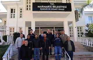 Marmaris Belediyesi işçilerine seyyanen zam yapıldı