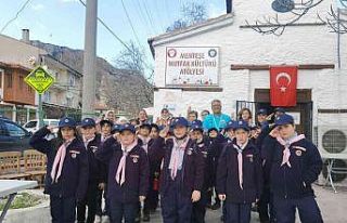 Menteşe Mutfak Kültürü Atölyesi, küçük izcileri...