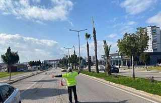Mersin’de 2,5 ayda 142 bin 674 araç ve sürücü...