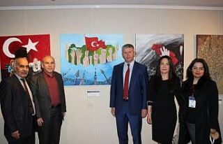 Mersin’de ’41 mısra 41 resim 41 yorum’ sergisi