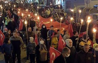 Mersin’de fener alayı