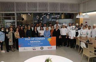 Mersin’de ’Pop-Up Dinner’ etkinliği