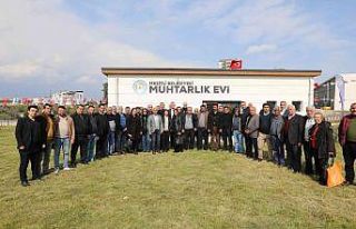 Mezitli’de muhtarlık evi açıldı