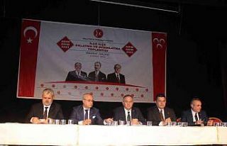 MHP’nin ilçe toplantıları Salihli’den başladı