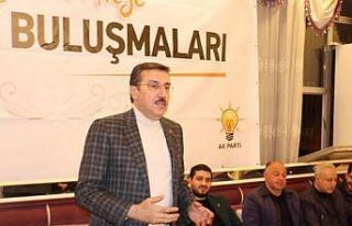 Milletvekili Tüfenkci Kernek’te gençlerle buluştu