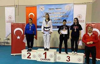 Milli sporcu Livanur Tiryakioğlu, Çankırı’dan...