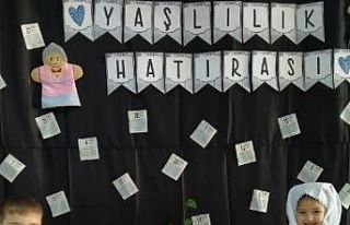 Minik öğrencilerden "Biz Yaşlanınca"...