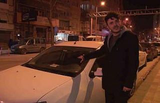 Motokurye ve ağabeyi tartıştıkları taksiciyi...