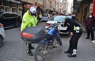 Motosikletinin değeri kadar ceza yedi