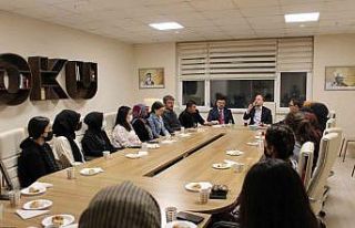 Müdürler öğrenciler ile bir araya geldi