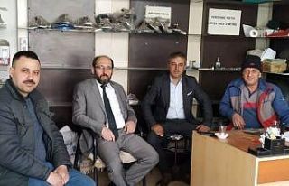 Müftü Akyol’dan esnafa Ramazan ziyareti