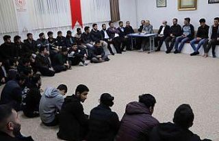 Müftü Pehlivan üniversite öğrencileriyle buluştu