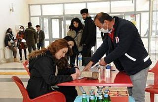 Munzur Üniversitesinde kan bağışı kampanyası