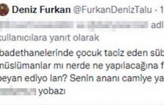 Müslümanlara hakaret eden Deniz Furkan Talu’nun...