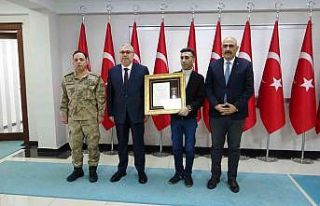 Muş’ta “Devlet Övünç Madalyası Beratı”...