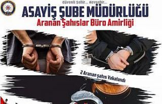 Nevşehir’de aranan iki şahıs yakalandı