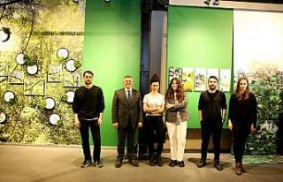 Nilüfer Sanat Çalıştayı’nın eserleri bu sergide