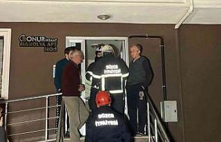 Ocakta unutulan yemek, apartmanı ayağa kaldırdı