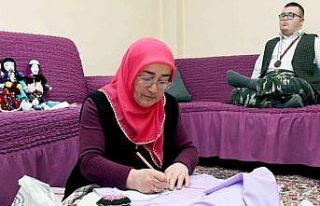 Oğlu için verdiği mücadele ile yılın annesi...