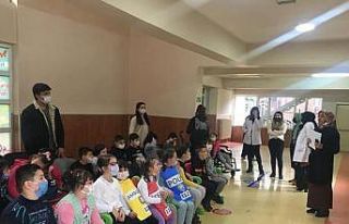 Öğrencilere 112 Acil Çağrı eğitimi verildi