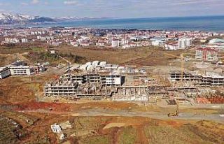 Ordu Şehir Hastanesi’nin yüzde 28’i tamamlandı