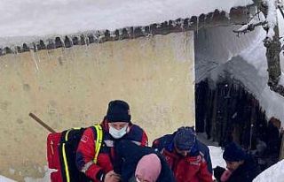 Ordu’da ambulansın ulaşamadığı noktaya UMKE...