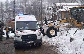 Ordu’da kar mücadelesi