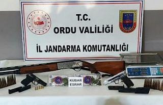 Ordu’da uyuşturucu mücadelesi