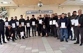 Orman Yetiştirme ve Bakım İşçisi Sertifikaları...