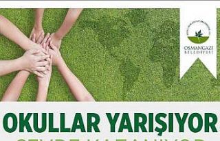Osmangazi’de öğrenciler çevre için yarışacak