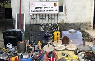 Osmaniye’de yayla evinden hırsızlık yapan 4 şüpheli...