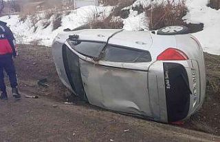Otomobil takla attı: 1 yaralı