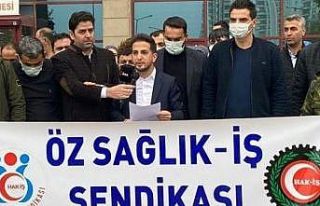 Öz Sağlık İş Sendikası Diyarbakır Şube Başkanı...