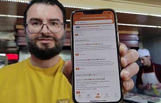 (Özel) İnternetten askıda yemek uygulaması başlattı