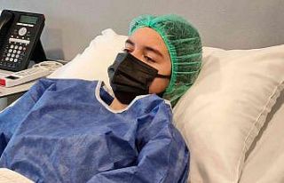 Özge’nin koluna suni kemik yerleştirildi