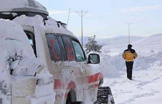 Paletli ambulanslar Erzincan’da 55 hastanın derdine...