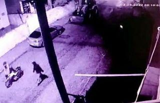 Park halindeki motosikleti çaldılar