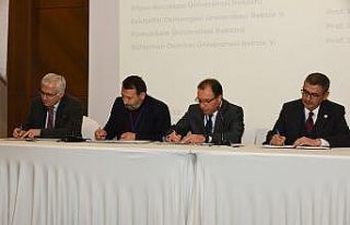 PAÜ’nün ilk konsorsiyumu Rektör Kutluhan tarafından...
