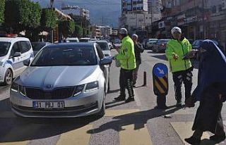 Payas Emniyeti sürücüleri bilgilendirdi