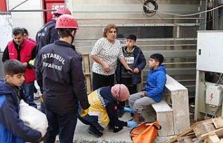 Pendik’te inşaatta 5 metre derinliğindeki çukura...