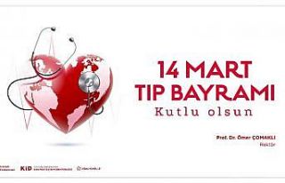 Rektör Çımaklı: “14 Mart Tıp Bayramı kutlu...