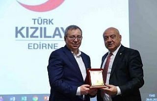 Rektör Tabakoğlu Kızılay Edirne Şubesi Genel...