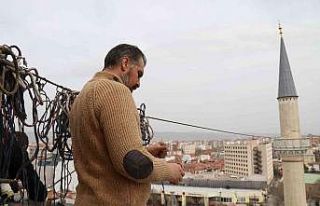 Reşadiye Camii mahyasına kavuşuyor