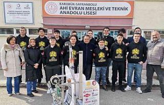 Robot takımı “SafranTech" First Bosphorus...