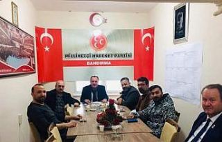 Roman Kültür Sanat Derneğinden MHP’ye ziyaret