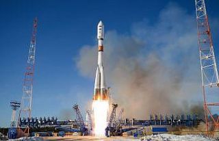 Rusya, üzerinde Z harfi yazan Soyuz roketini uzaya...